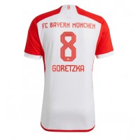 Moški Nogometni dresi Bayern Munich Leon Goretzka #8 Domači 2023-24 Kratek Rokav